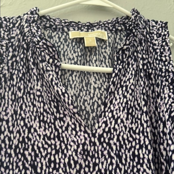 Michael Kors Black and White Sleeveless Blouse 123 - Picture 2 of 8